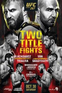 Ultimate Fighting Championship 267 Blachowicz vs. Teixeira Prelims Ultimate Fighting Championship 267 Blachowicz vs. Teixeira Prelims
